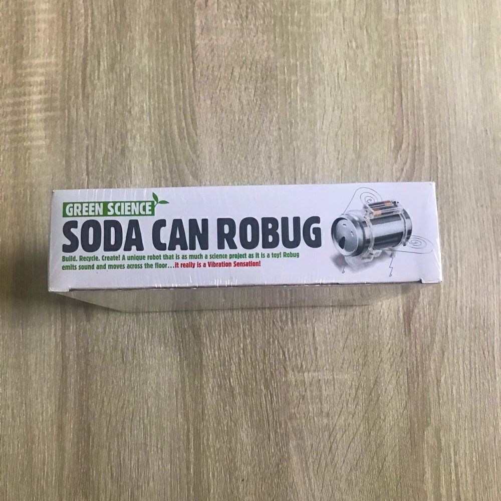 NWT … GREEN SCIENCE “Soda Can” Robug - Picture 5 of 6